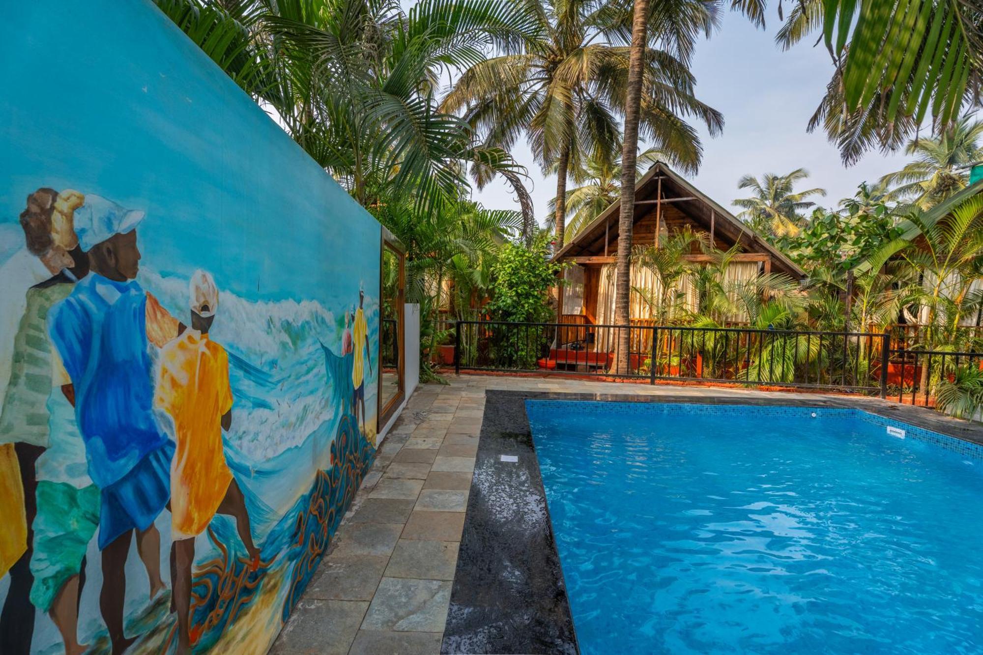 Simrose Hotel Agonda Bagian luar foto