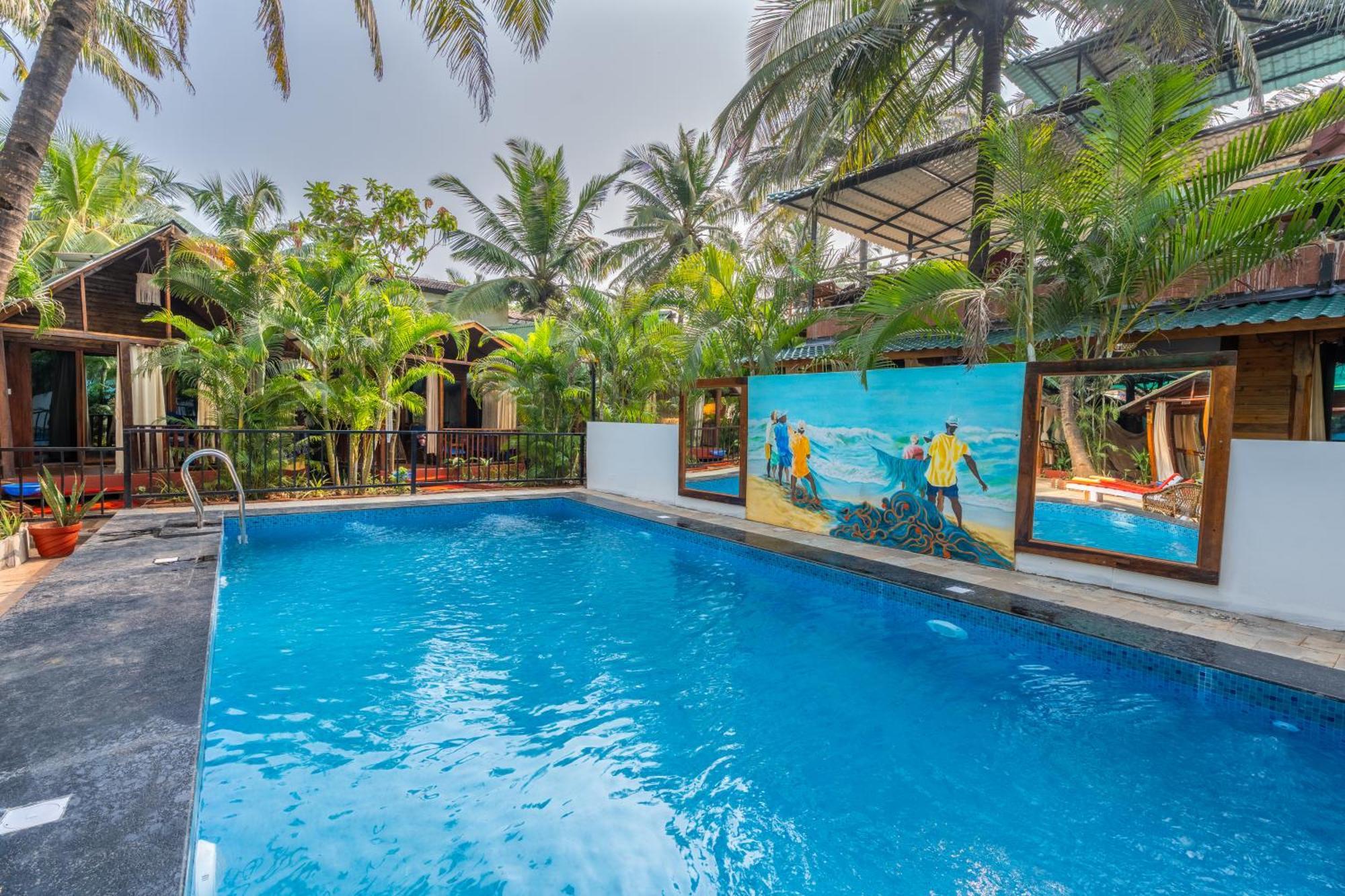 Simrose Hotel Agonda Bagian luar foto