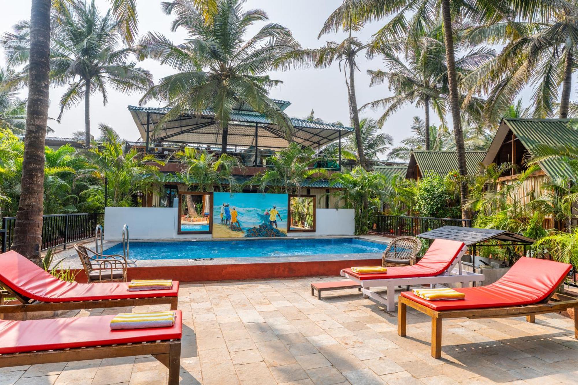 Simrose Hotel Agonda Bagian luar foto