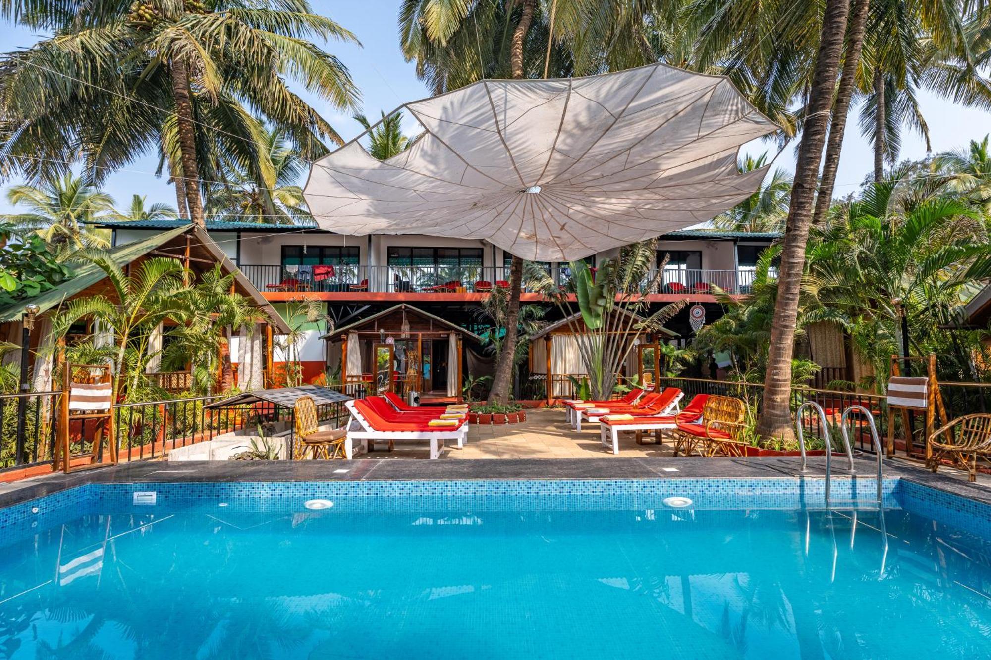 Simrose Hotel Agonda Bagian luar foto