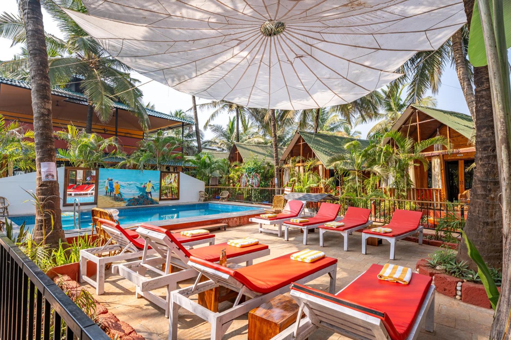 Simrose Hotel Agonda Bagian luar foto